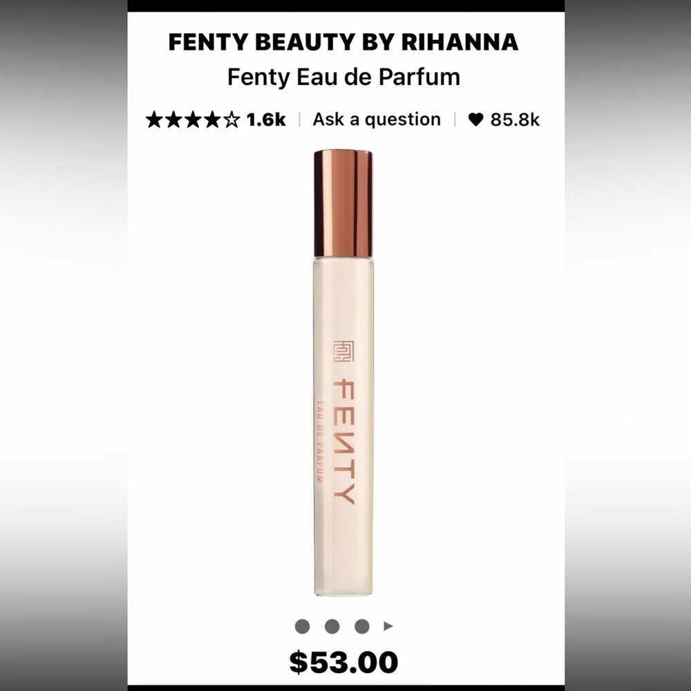 Fenty Beauty Eau de Parfum - 10ml -NWOB